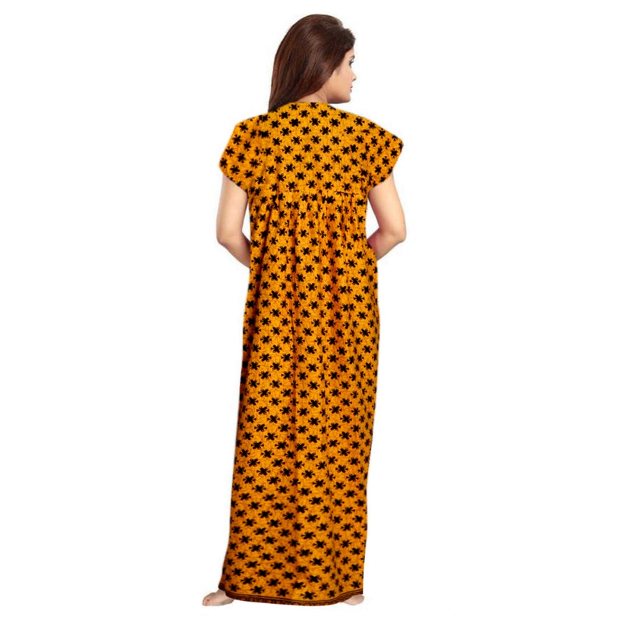 2pcs Set of Cotton Maxi Night Dress Combo for Women