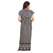 Cotton Maxi Women's Wear 2-Piece Night Dress Combo Set