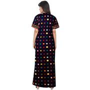 Free Size Women's Cotton Nighty 2pc Maxies Combo Set