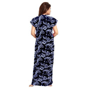2-Piece Set of 100% Cotton Women's Maxi Sleepwear Dress Combo Available Online