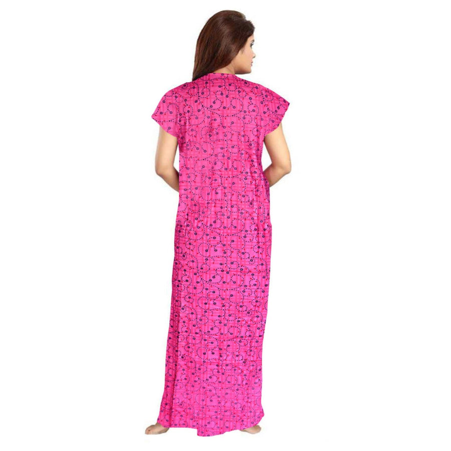 Purple & Pink Nighty Combo 2pc Set of Maxies