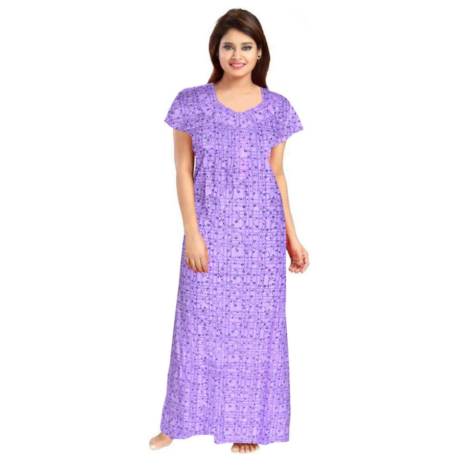 Purple & Pink Nighty Combo 2pc Set of Maxies