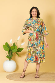 Handmade Cotton Bathrobe For Women 100% Cotton Material Bathrobe Attractive Multicolor Bathrobe