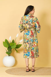 Handmade Cotton Bathrobe For Women 100% Cotton Material Bathrobe Attractive Multicolor Bathrobe