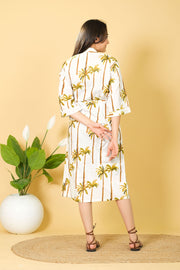 100% White Cotton Bathrobe Swim Wear Costume For Womens Soft & Cozy Kimono Bathrobe