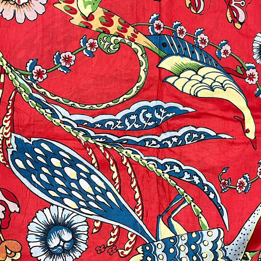 Buy 10 Meter 100% Cotton Fabric for Dresses Online, Perfect for Garments 60X60 Red Fabric