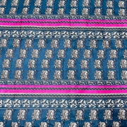 Demandable Indian Ajrakh Print Fabric 100% Cotton Fabric Soft & Relaxable Fabric