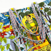 Grey Frida Kahlo Print Tote Bag: Eco-Friendly & Versatile for Every Occasion